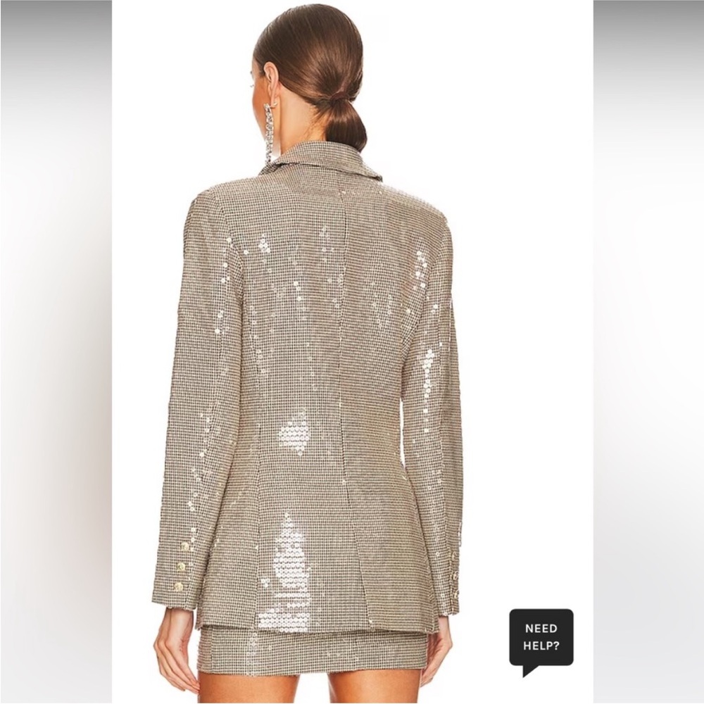 Retrofête Sequin Embellished Blazer - Picture 2 of 10